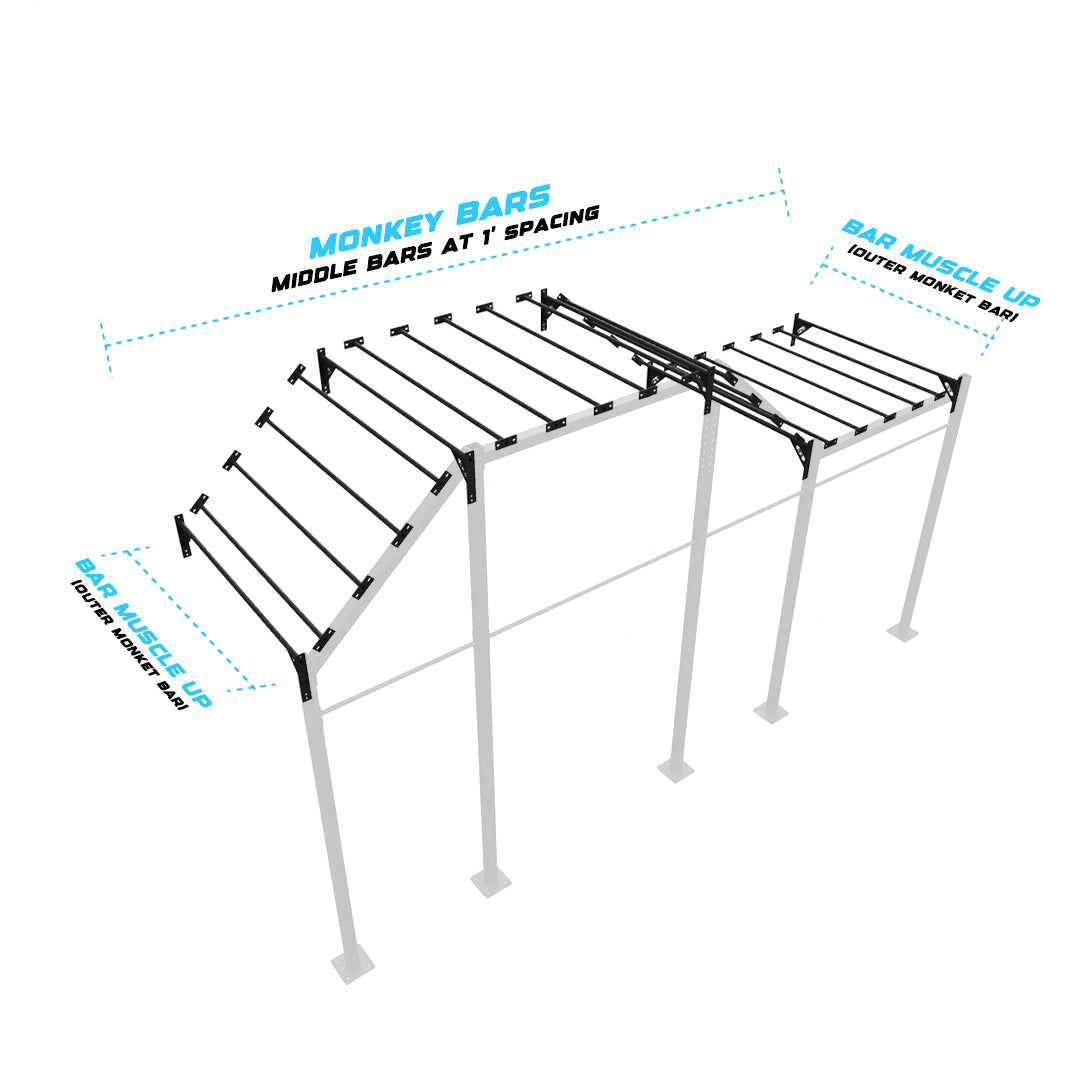 20' Wall-Mount Builder® Rig: Advanced 3