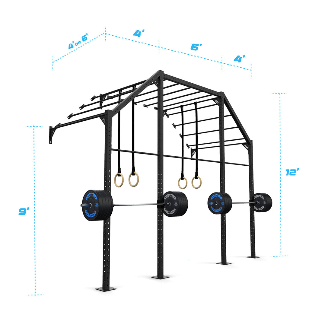 14' Wall-Mount Builder® Rig: Advanced 1