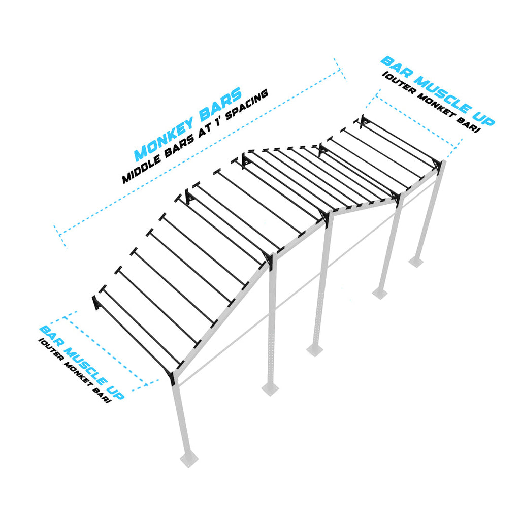 20' Wall-Mount Builder® Rig: Advanced 1
