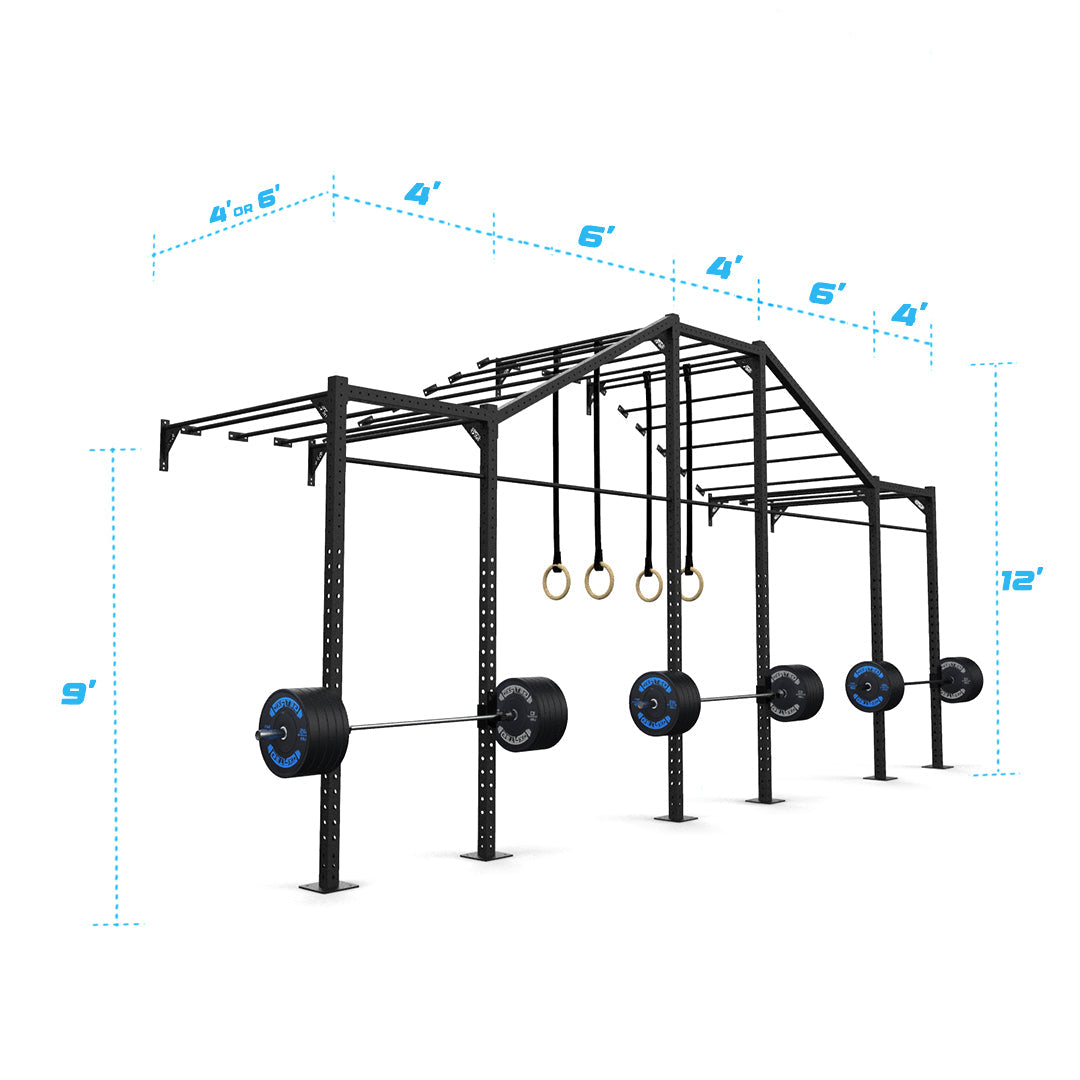 24' Wall-Mount Builder® Rig: Advanced 1