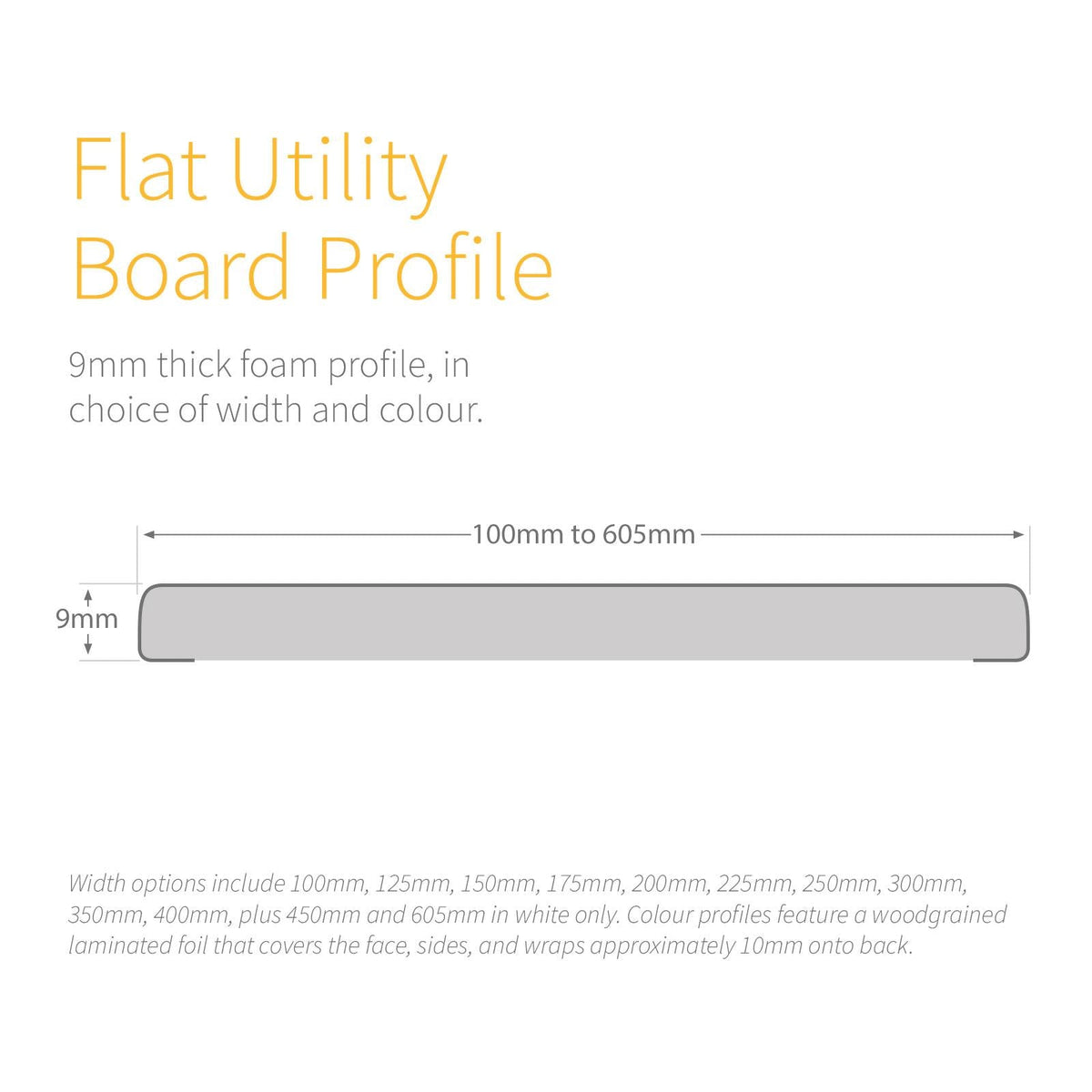 Flat Utility Cover Board (1.25m)