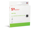 Scientific Anglers AirCel Fly Line packaging with white and green design, featuring a welded loop for fly fishing, designed for all-purpose floating performance.
