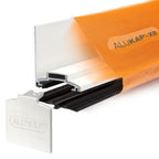 Alukap-XR 60mm Aluminium Wall Bar with 55mm Slot Fit Rafter Gasket and End Cap