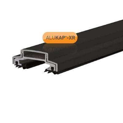 Alukap-XR 45mm Aluminium Bar with End Caps - All Lengths