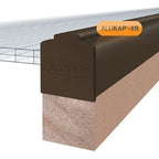 Alukap-XR 60mm Aluminium Gable Bar with End Caps