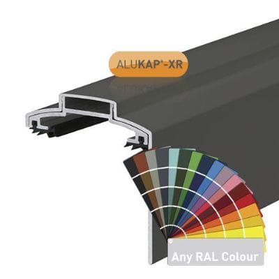 Alukap-XR 60mm Aluminium Gable Bar with End Caps