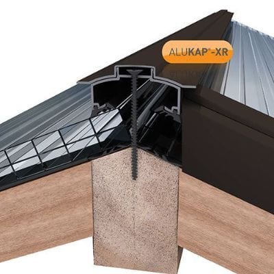 Alukap-XR Aluminium Hip Bar With End Cap - All Lengths