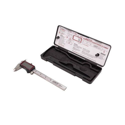 FHC AccuMASTER™ Digital Caliper Fractional 1/64" And Metric Stainless Steel - AM7410