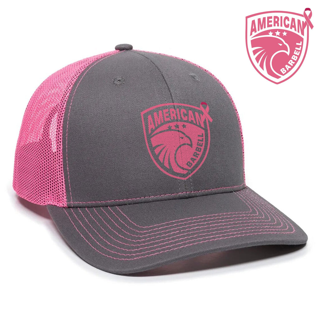 American Barbell Breast Cancer Awareness Trucker Hat