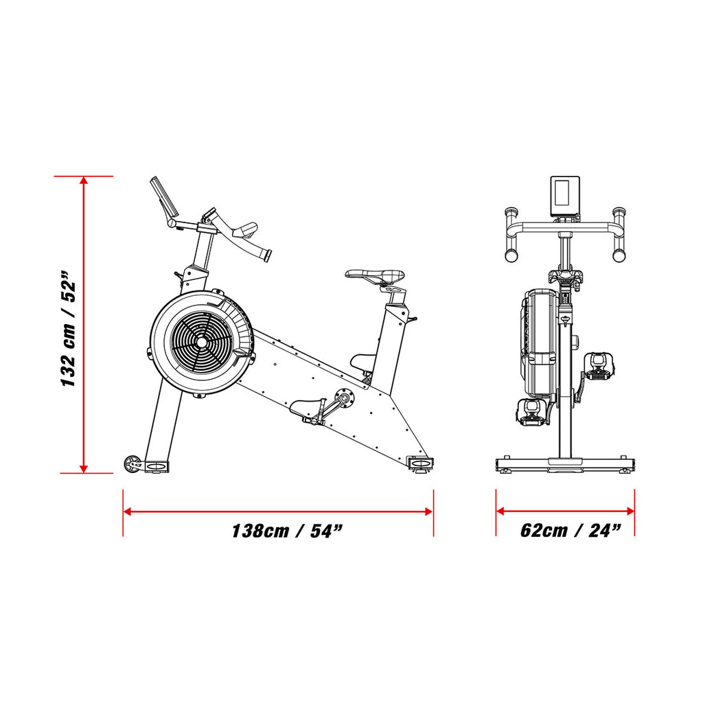 Xebex Fitness AirPlus Cycle Smart Connect