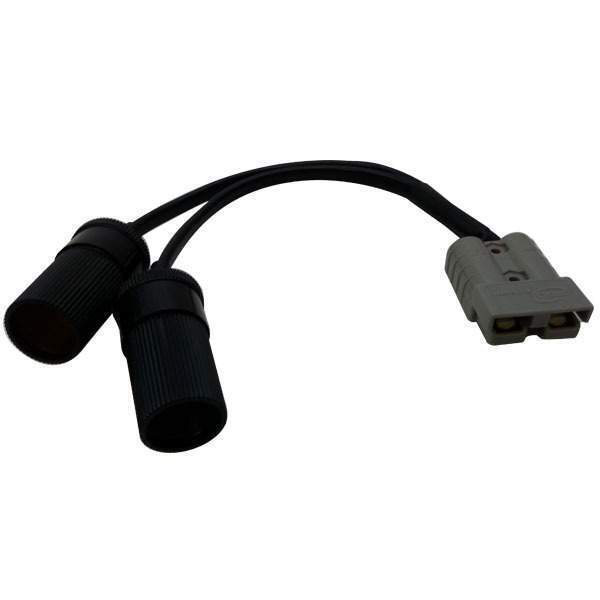Anderson Connector to Double Cigarette Sockets