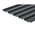 Cladco 32/1000 Box Profile PVC Plastisol Coated 0.7mm Metal Roof Sheet (Anthracite) - All Sizes