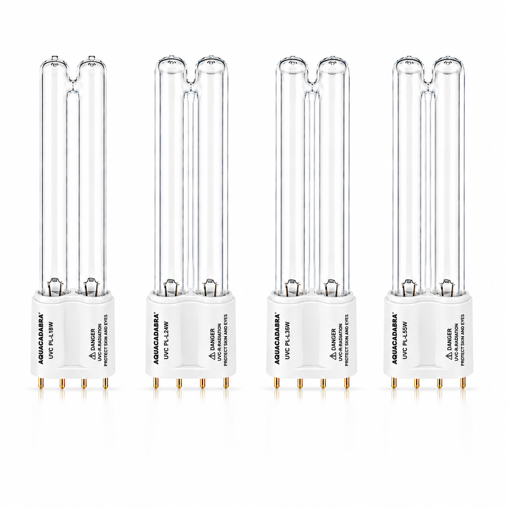 Aquacadabra Vanquish PLL UV Replacement Bulb 18W 24W 36W 55W 4 Pin Pond UV