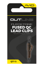 Avid Carp Outline Flecktone Fused QC Lead Clips