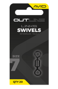 Avid Carp Outline Size 7 Swivels