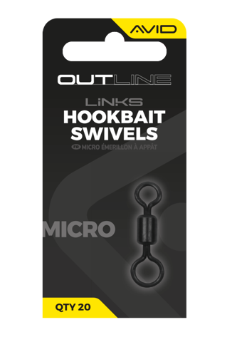 Avid Carp Outline Hookbait Swivels