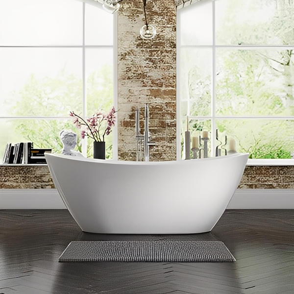 Aphrodite Freestanding Double Ended Bath - 1700 x 740mm