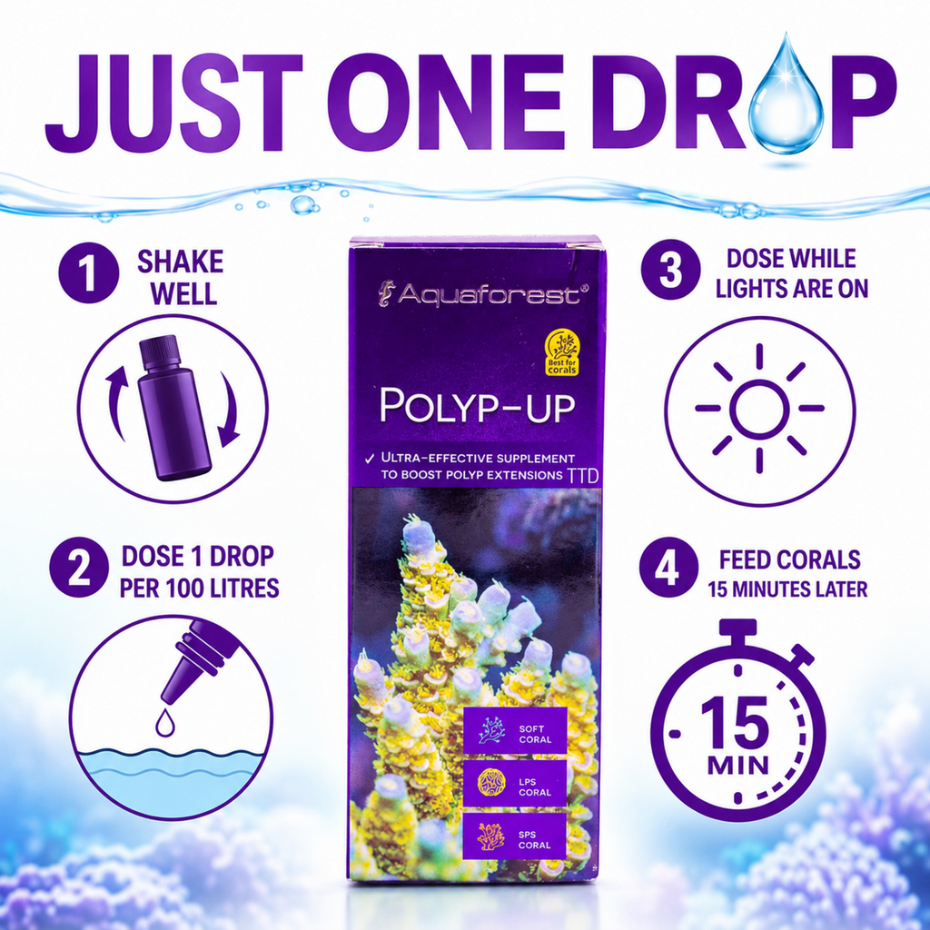 Aquaforest Polyp-Up 50ml Coral Supplement