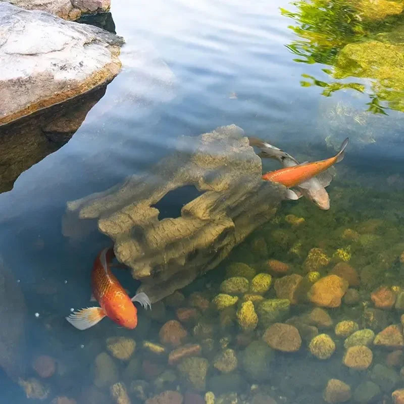 Aquascape Faux Log Fish Cave