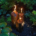 Aquascape Fire and Water 3-piece Basalt Torch System