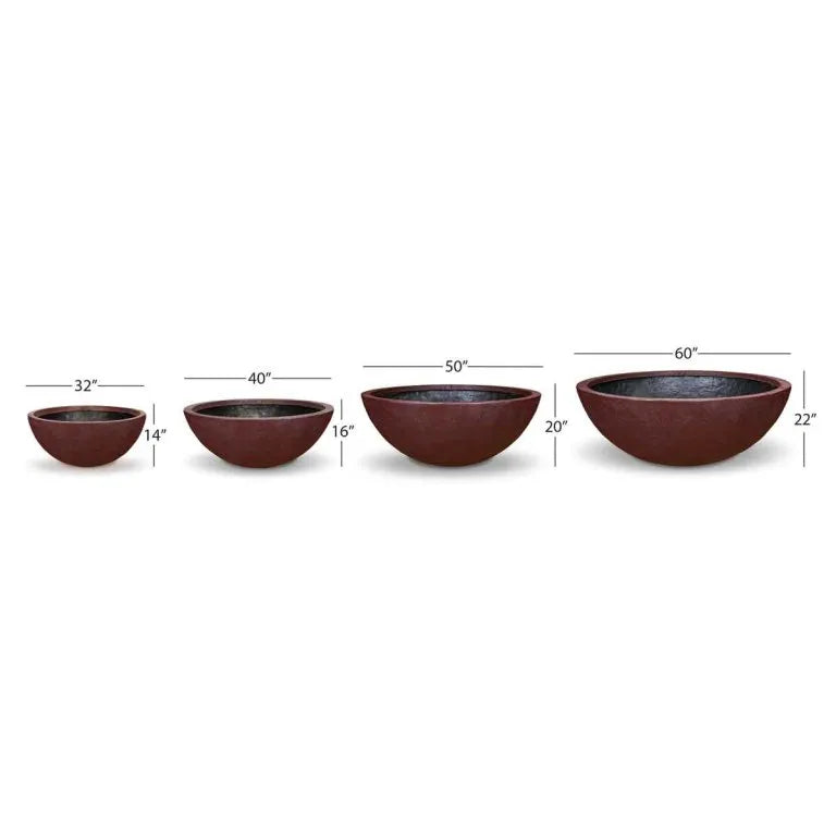 Aquascape Fountain Bowl - Merlot - 60" Dia (152 cm) - Shipping Extra