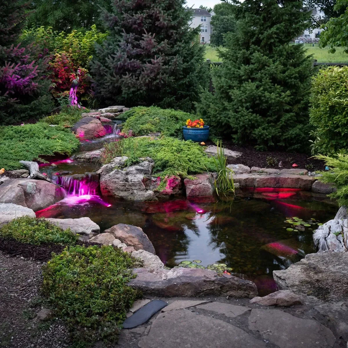 Aquascape Medium Deluxe Pond Kit 11' x 16' With Aquasurge 2000-4000 Pond Pump