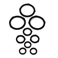 Aquascape Pump/filter Union Fitting Gasket Kit