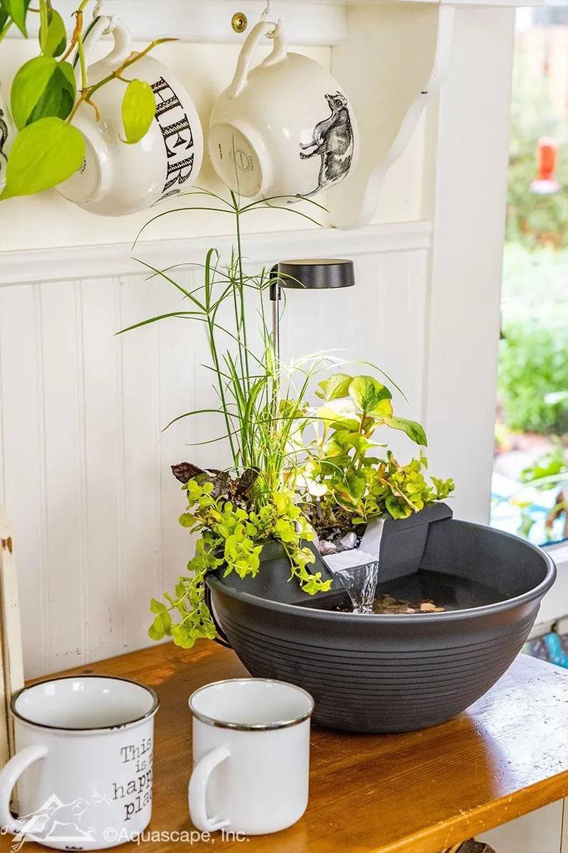 Aquascape AquaGarden Tabletop Fountain Kit - Gray