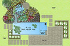 RECREATIONAL POND KIT - 9' X 20' - Complete with everything you need to build a beautiful recreation swim pond