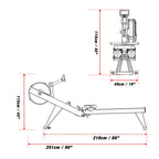 Xebex Air Rower 2.0 Smart Connect