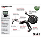 Xebex Air Rower 2.0