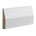 White Primed Half Splayed Architrave - 90mm x 16mm x 2100mm (Pack of 5)
