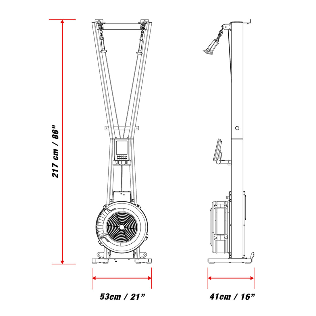 Xebex Fitness Air Ski Trainer Eco