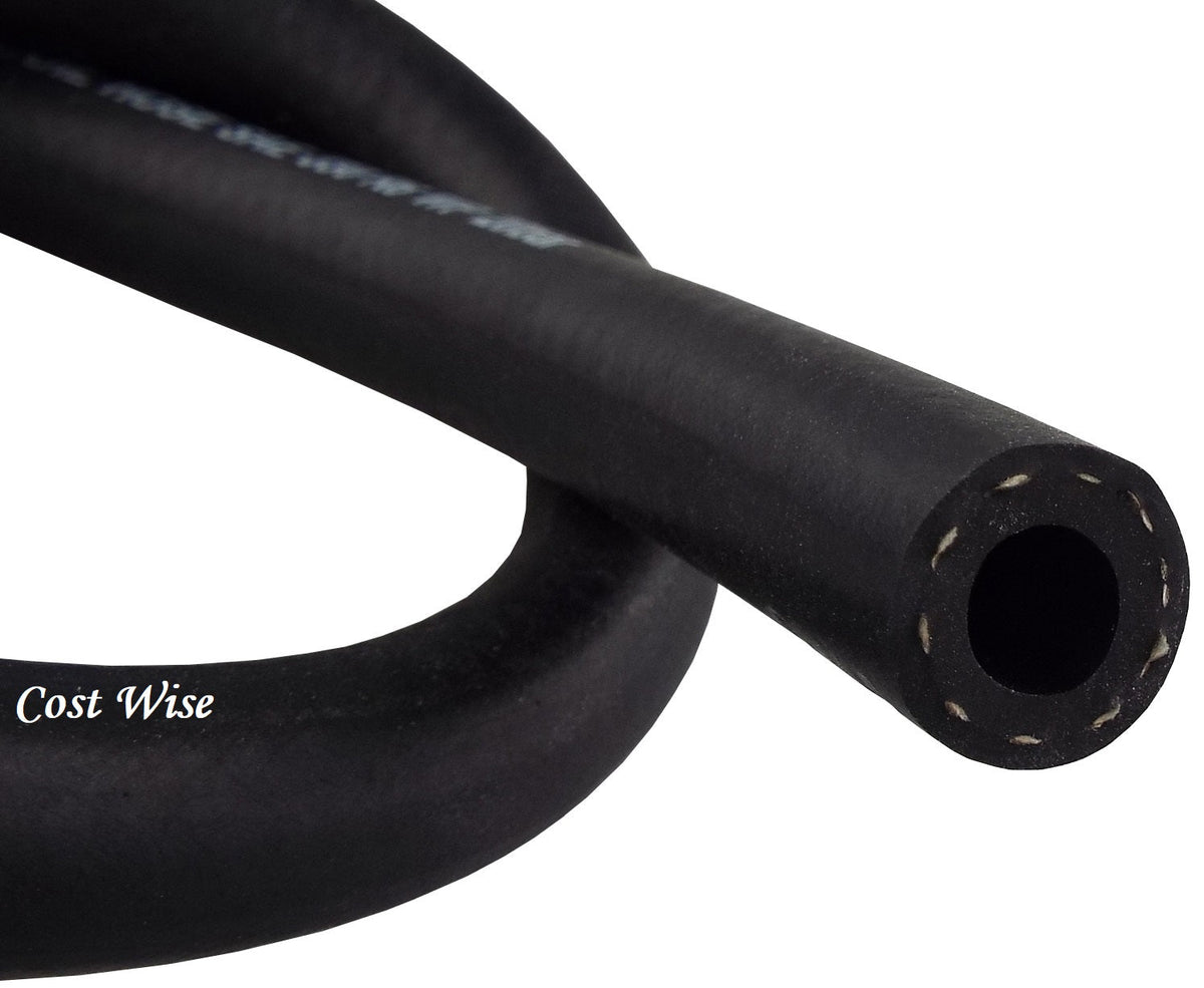 Rubber 18mm Braided Fuel, Oil Hose SAE J30 R6