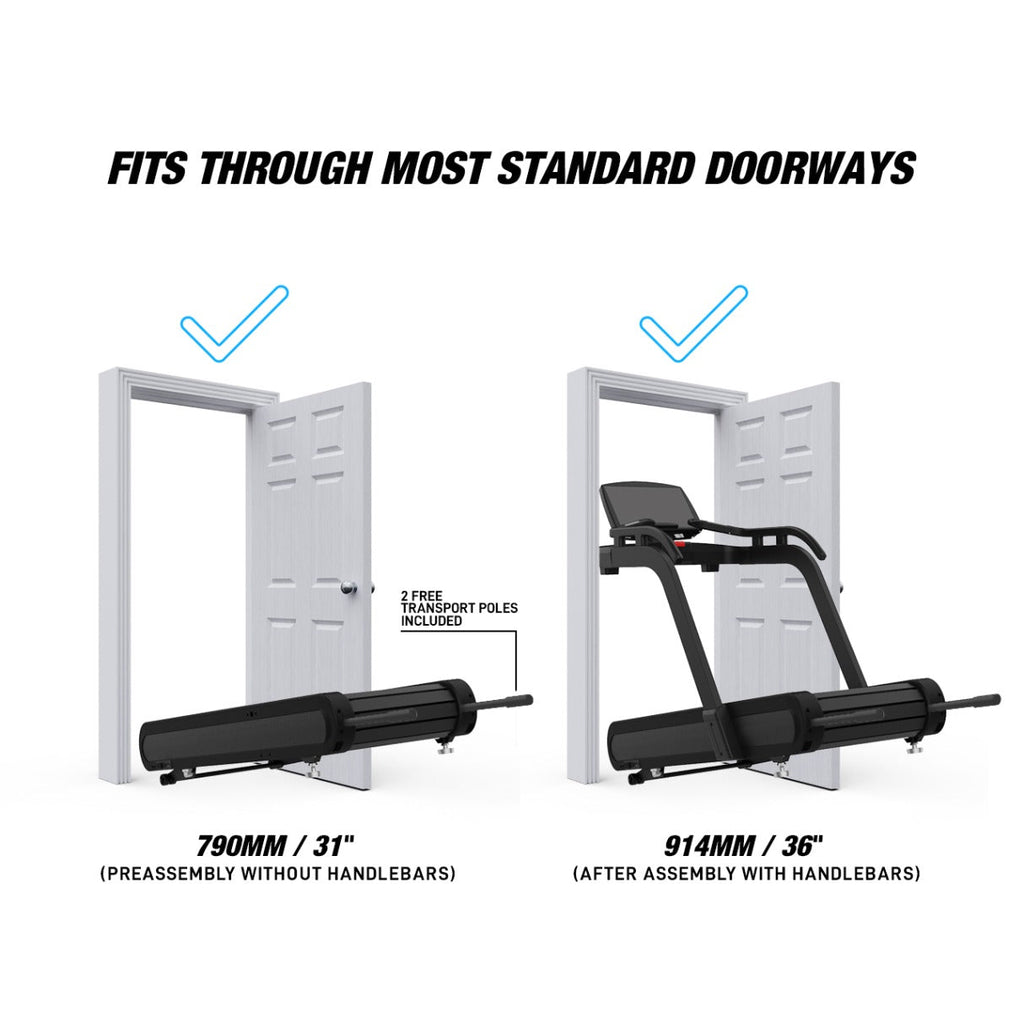 Xebex FreeRun Motorized Treadmill Smart Connect
