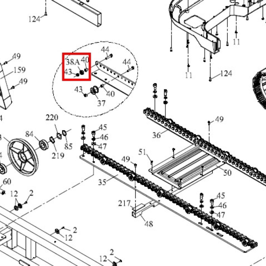 Xebex FreeRun Motorized Treadmill Parts