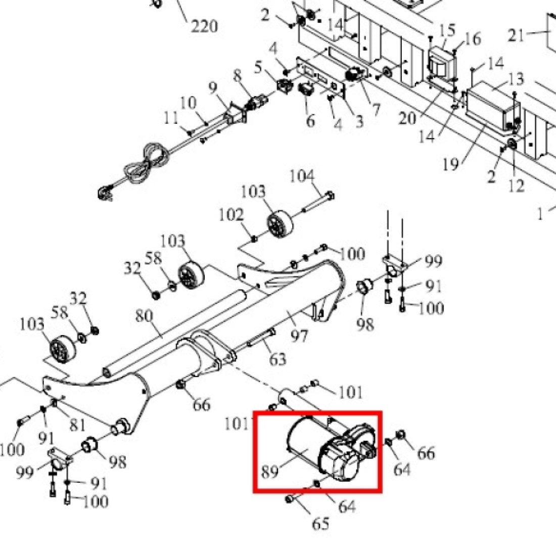 Xebex FreeRun Motorized Treadmill Parts