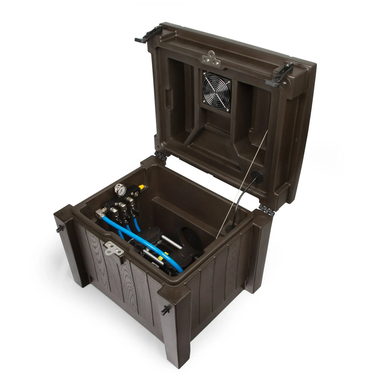 Atlantic Water Gardens Cabinet System - Three Outlets - W/gast Compressor