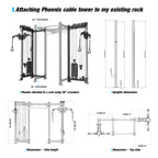 Phoenix Plate Loaded Cable Tower