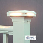 Aurora Mini Case Halo LED Post Cap Light