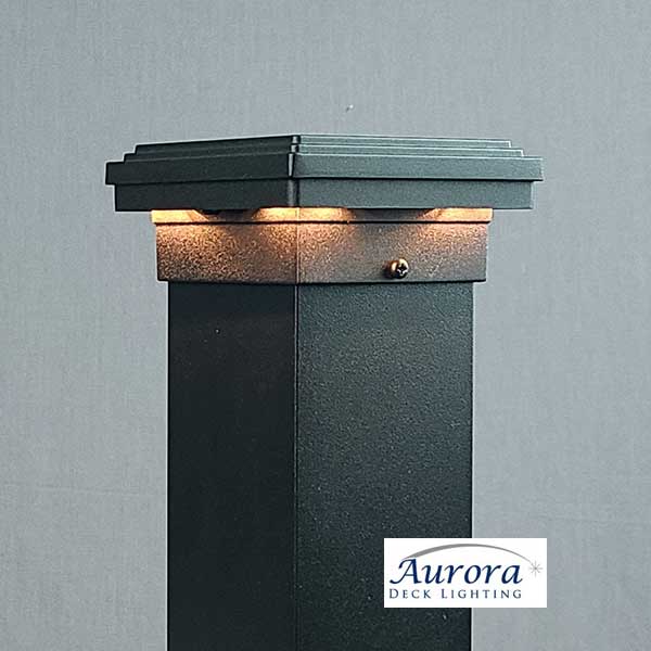 Aurora Mini Neptune LED Post Cap Light