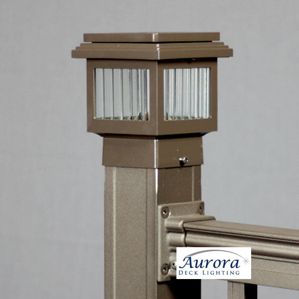 Aurora Mini Polaris Solar Post Cap Light