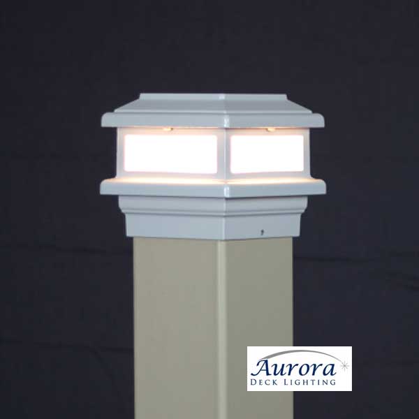 Aurora Triton LED Post Cap Light