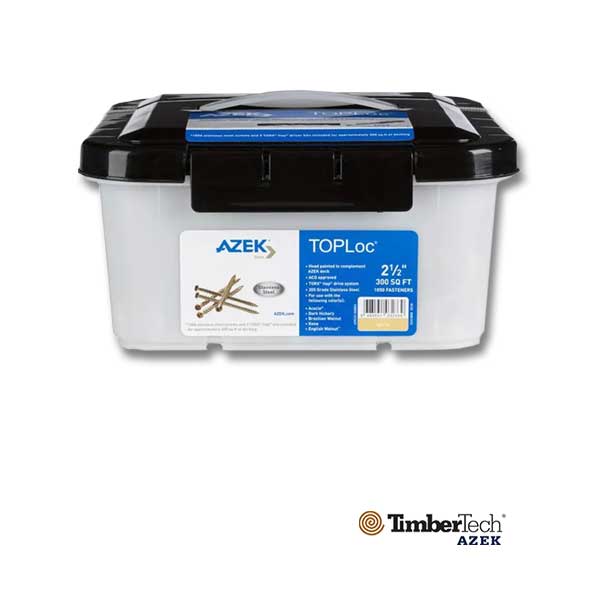 Azek TOPLoc Screws For PVC