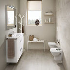 Debba Wall Hung Bidet - 355mm - 1 Tap Hole