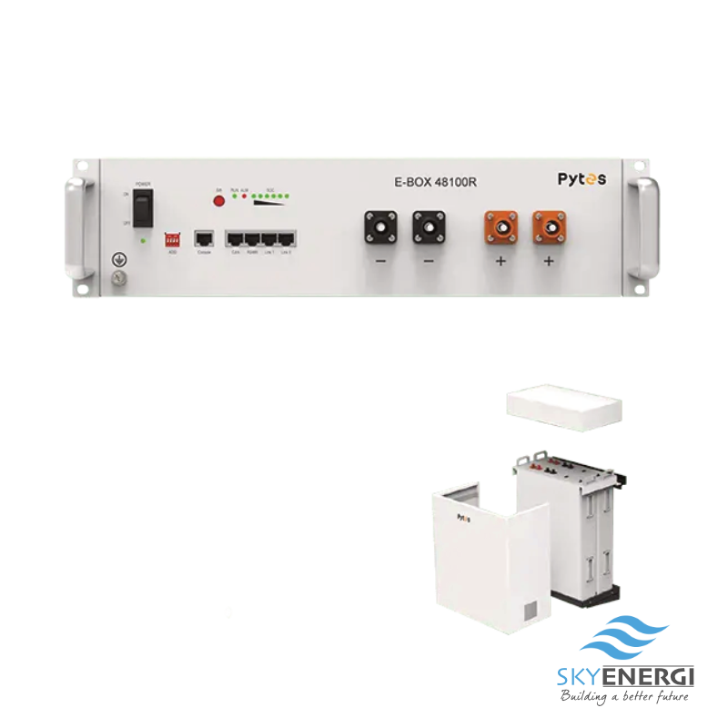 Pytes E-BOX 48100R 5.12kWh LifePo4 Solar Battery