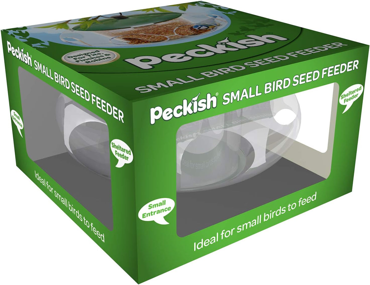 Peckish Small Bird Feeder for Colorful Garden Birds