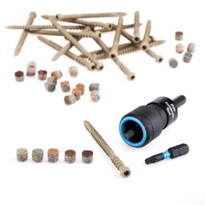Trex Starborn ProPlug System (400 Screws and 400 Plugs per Tub) - All Colours