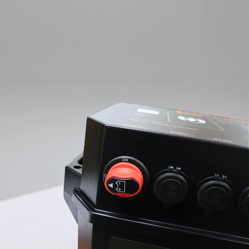Exotronic 100Ah Pre-wired Orion XS + SmartSolar + SmartShunt Lithium Battery Box