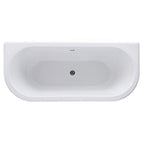 Courtnell Double Ended 1700mm Back To Wall Bath